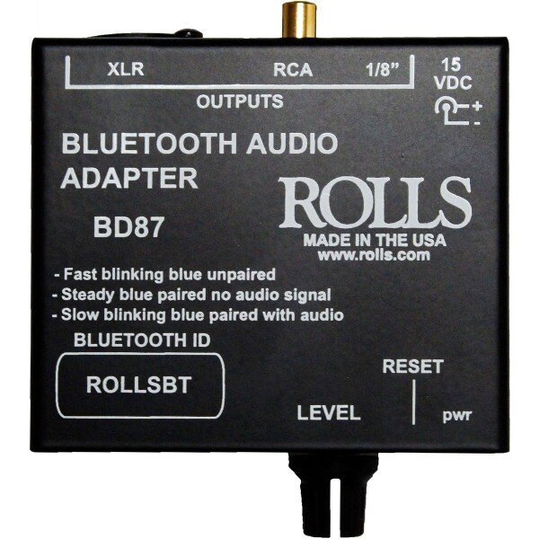 Main product image for Rolls BD87 Bluetooth Audio Adapter245-031